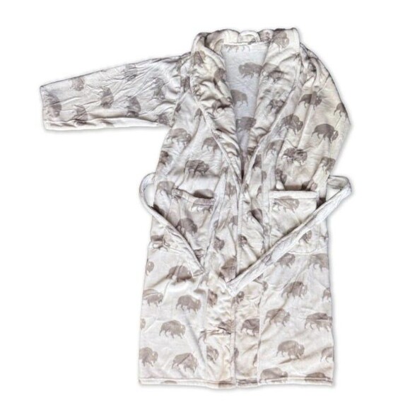 Womens L/XL oversize long Buffalo Bills robe - Picture 2 of 2